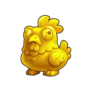 Zelta statuja – Chicken Road Gold