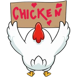 Fans ar plakātu – Chicken Road Race