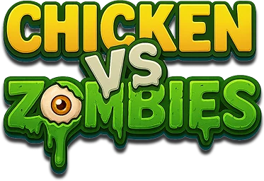 Chicken vs Zombies logotips