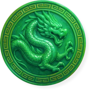 Zaļa pūķa monēta – Dragon Pots