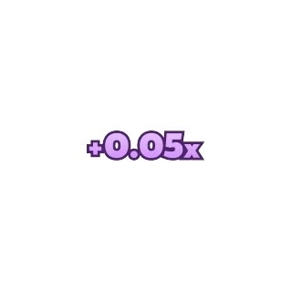 Reizinātājs (+0,05x) – Frog Jump
